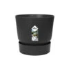 Elho® Greenville Round 25cm Living Black -Hozelock Lola Shop TERPLA0408 18096.1673259745