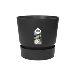 Elho® Greenville Round 25cm Living Black