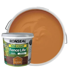 Ronseal One Coat Fence Life Harvest Gold 5L