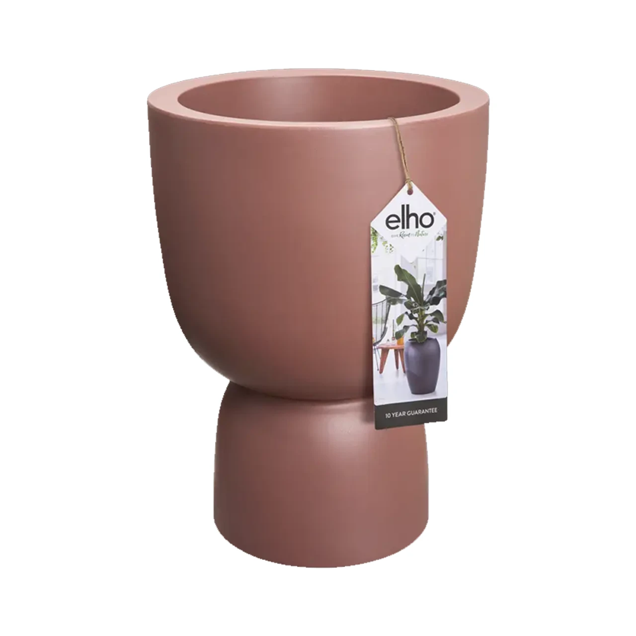 Elho® Pure Coupe 41cm Brown 3 Elho® Pure Coupe 41cm Brown